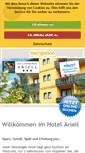 Mobile Screenshot of hotel-ariell.at
